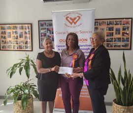 Dr. Dawn Gayapersad, Ph.D., M.B.A, B.Sc., Mrs. Stephanie St. Hill, Ms. Janette Lynton, STE